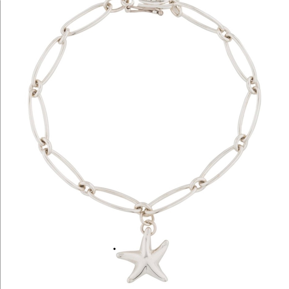 Tiffany and Co. Starfish Charm Bracelet